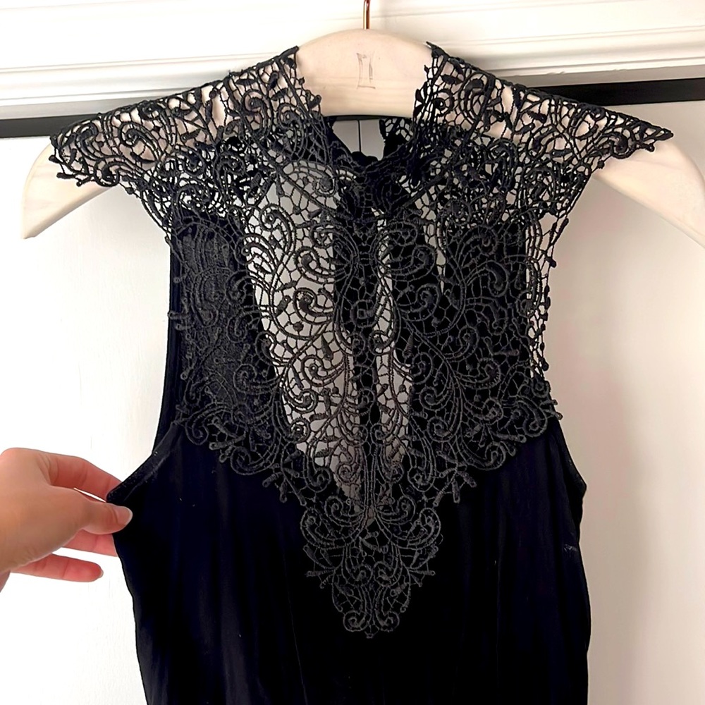Solemio Black Summer Dress (S)